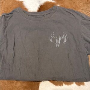 Gray Graphic T-Shirt